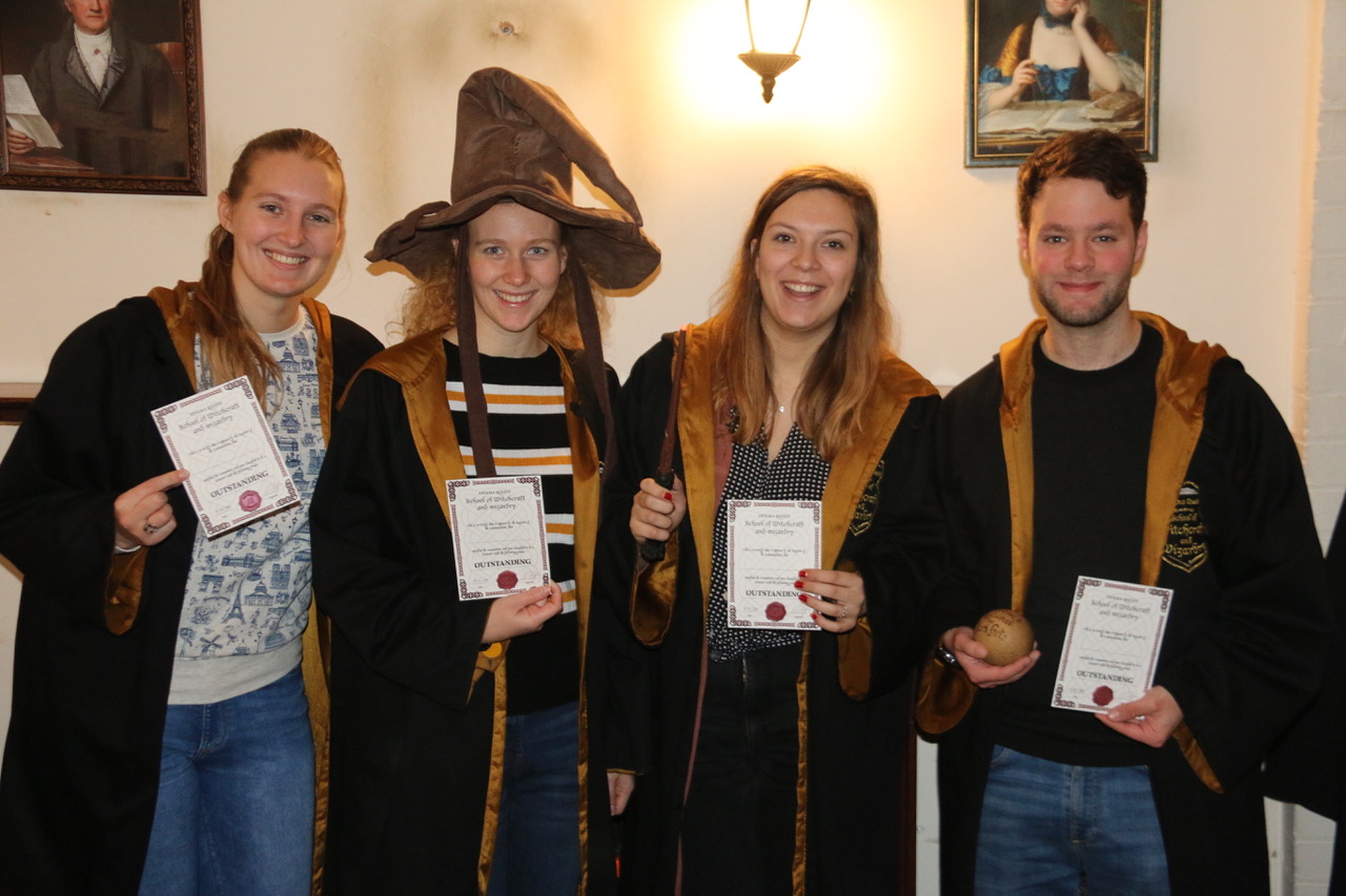 Harry Potter escape room in Londen: Enigma Quest escape room gehaald