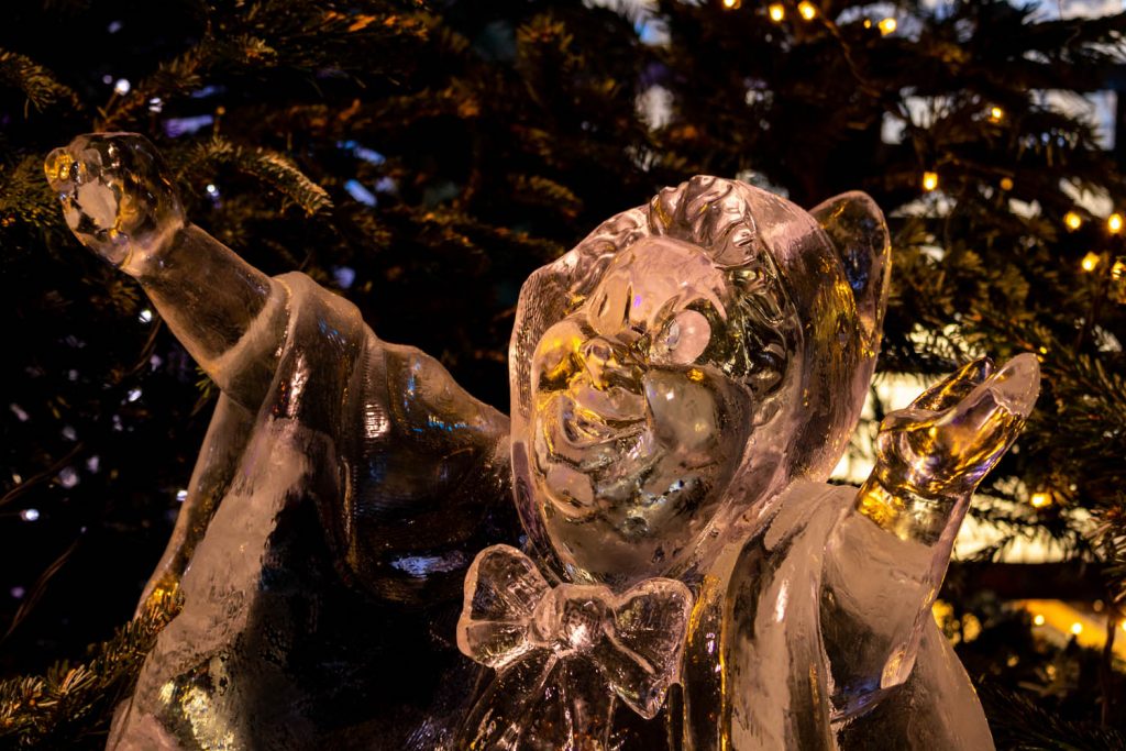 De Fairy Godmother van ijs bij de ijssculpturen in Scheveningen van Cool Events