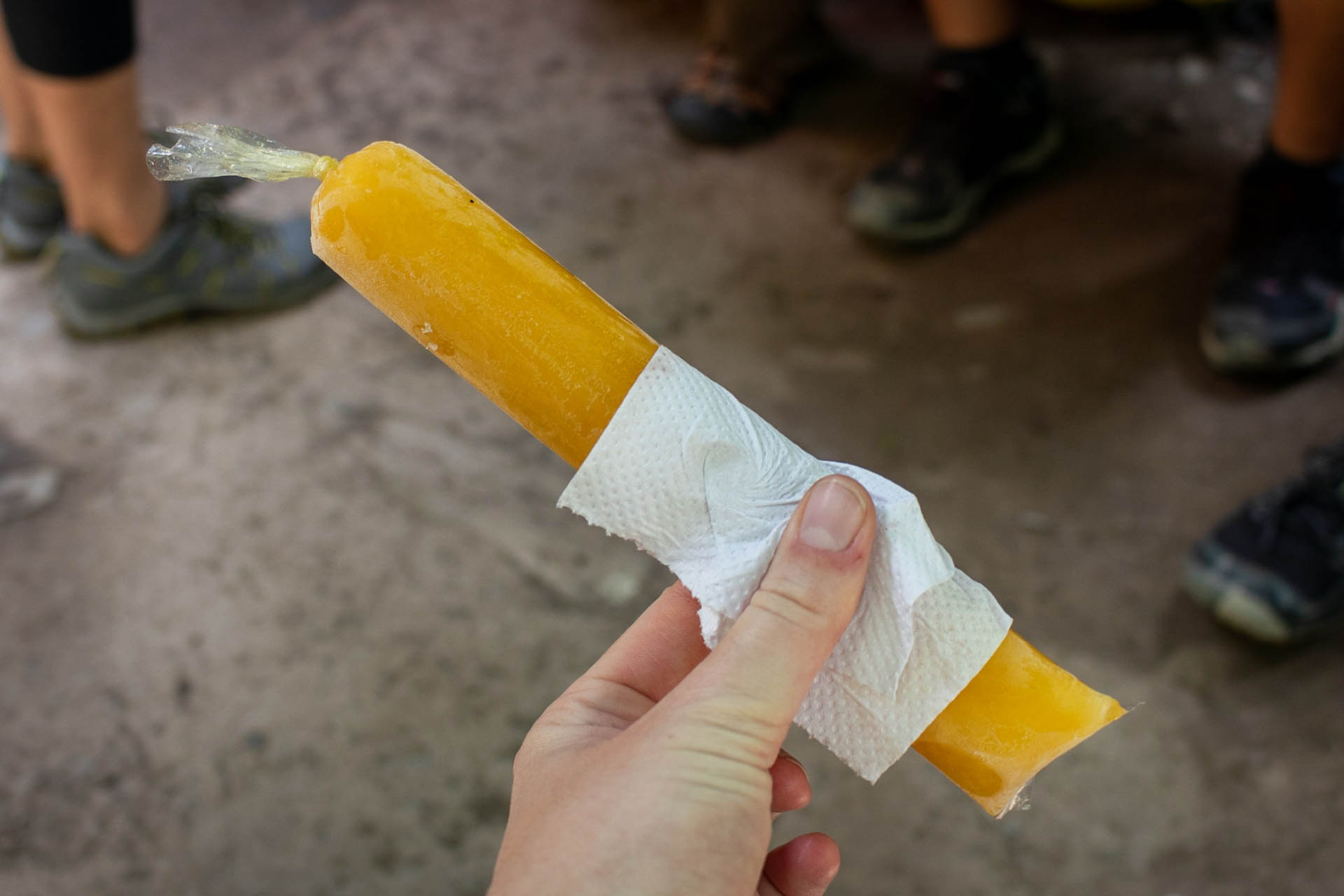 Mango ijsje in Peru