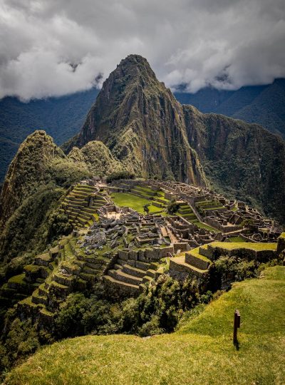 Klassieke foto van Machu Picchu