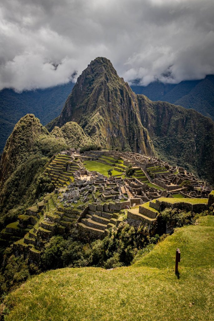 Klassieke foto van Machu Picchu